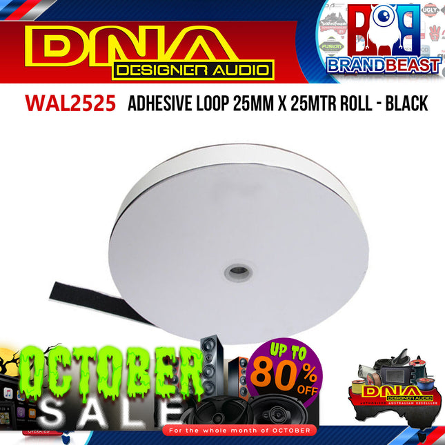 DNA WAL2525 25mm x 25m Roll Adhesive Loop