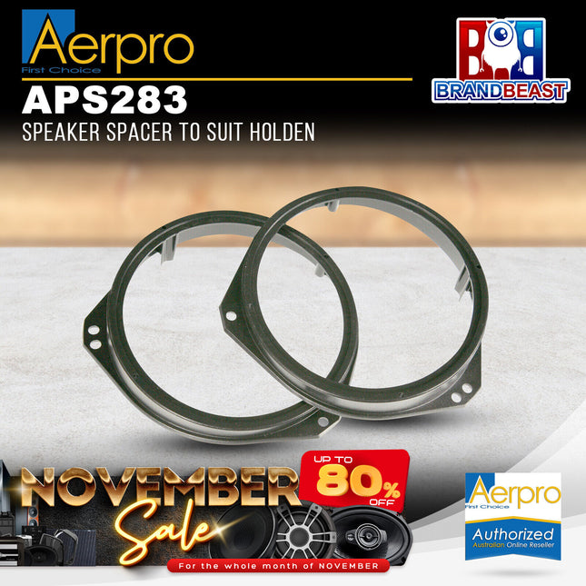 Aerpro APS283 Speaker Spacer To Suit Holden
