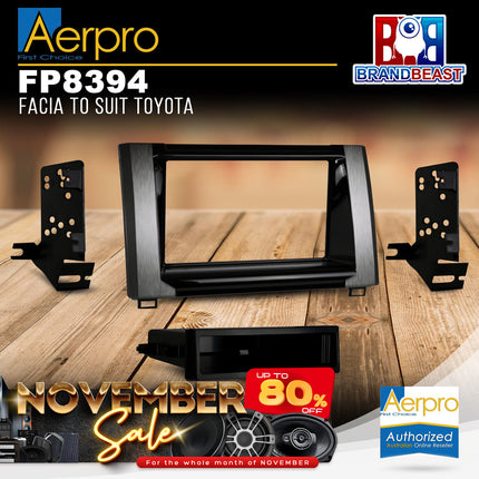 Aerpro FP8394 Facia to Suit Toyota