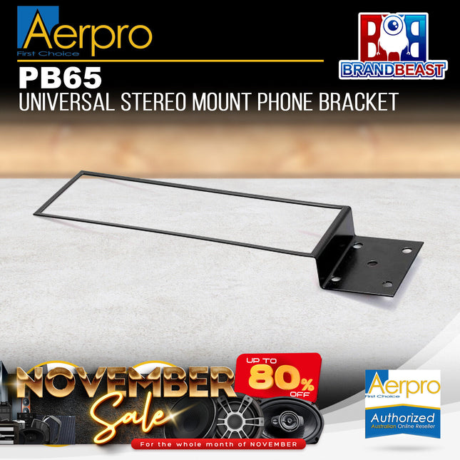 Aerpro PB65 Universal Stereo Mount Phone Bracket