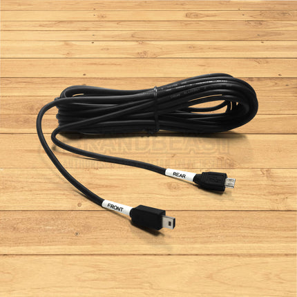 QVIA LUKAS QR-AR-CABLE7 7m Front-to-Rear Dashcam Cable for AR790 – Durable Extension Lead