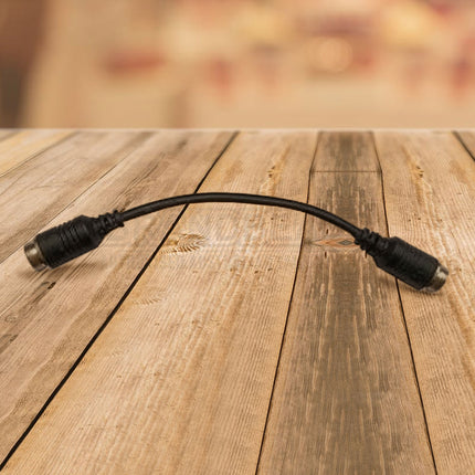 MONGOOSE M2M10CM Male to Male 4 PIN Camera Cable Adapter - Female to Female Connector