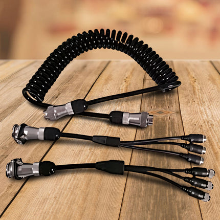 MONGOOSE TC3 3 Camera Trailer Coupler - Multi-Camera Trailer Connection System