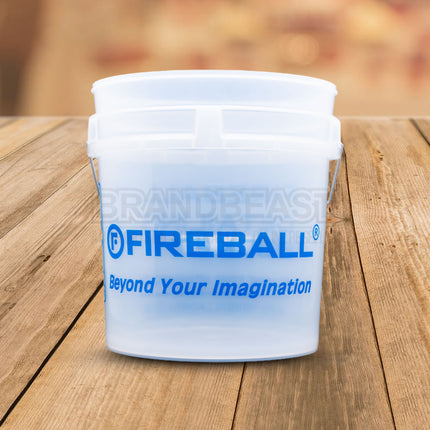 Fireball FB2-FWBKT-CW FIREBALL BUCKET (Clear-White)