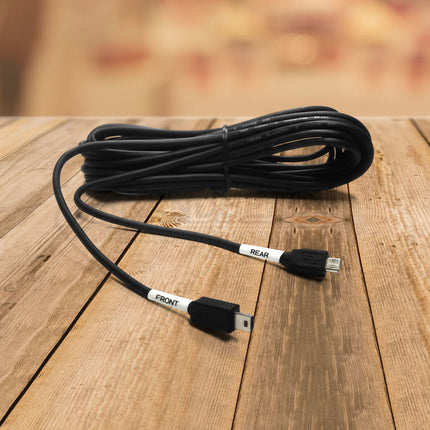 QVIA LUKAS QR-AR-CABLE7 7m Front-to-Rear Dashcam Cable for AR790 – Durable Extension Lead
