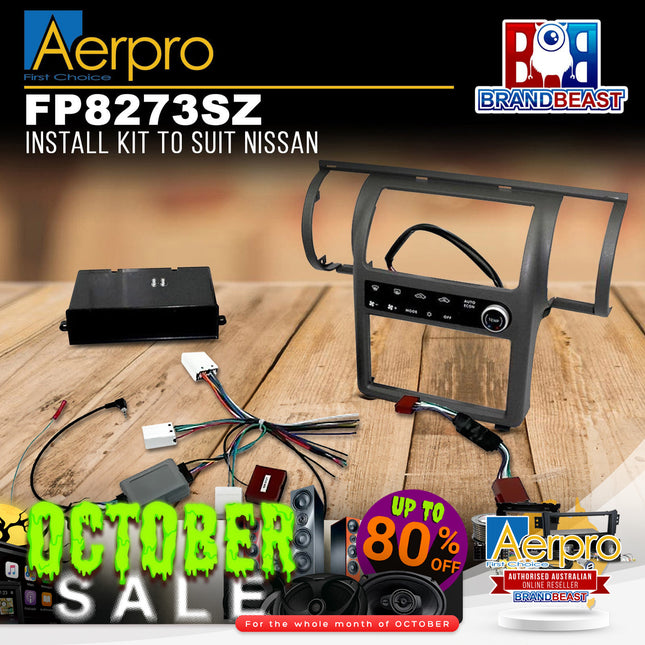 Aerpro FP8273SZ Install Kit To Suit Nissan