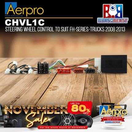 Aerpro CHVL1C Steering Wheel Control to Suit Volvo