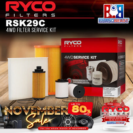 Ryco RSK29C 4WD Filter Service Kit