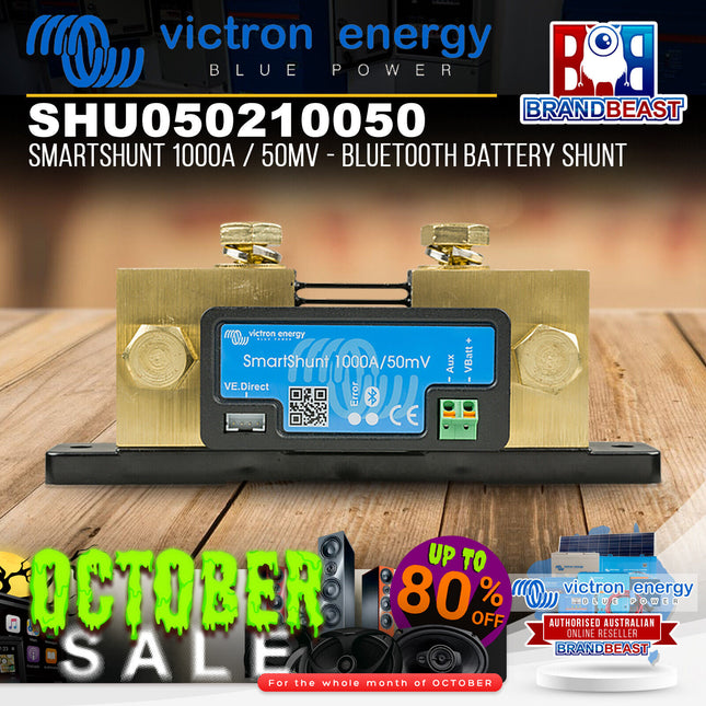 Victron Energy SHU050210050 SmartShunt 1000A / 50mV - Bluetooth Battery Shunt