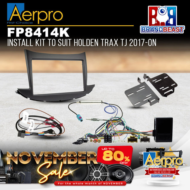 Aerpro FP8414K Install Kit to Suit Holden Trax TJ 2017 - ON