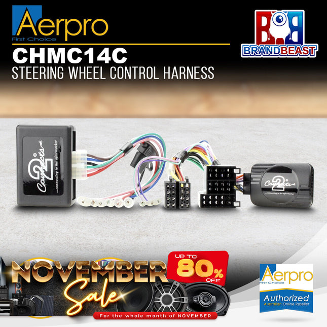 Aerpro CHMC14C Steering Wheel Control Harness Suit Mercedes Actros