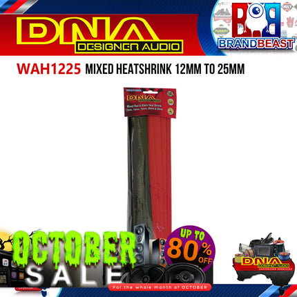 DNA WAH1225 12mm To 25mm Mixed Heatshrink