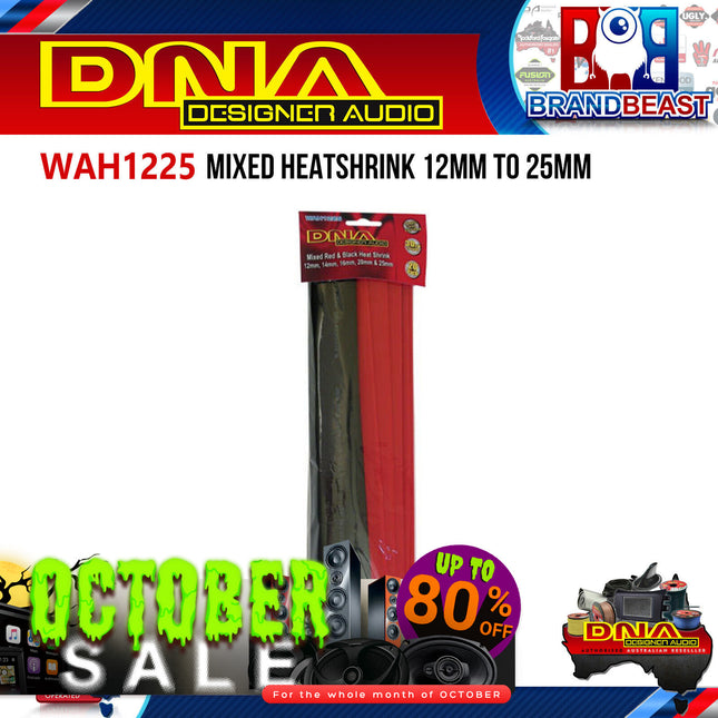 DNA WAH1225 12mm To 25mm Mixed Heatshrink