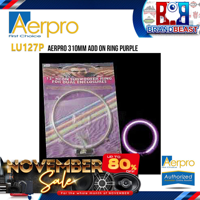 Aerpro LU127P LED Neon 310mm Add On Ring Purple