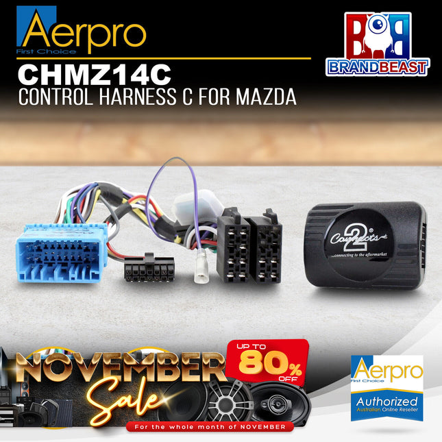 Aerpro CHMZ14C Steering Wheel Control Interface Suit Mazda BT50