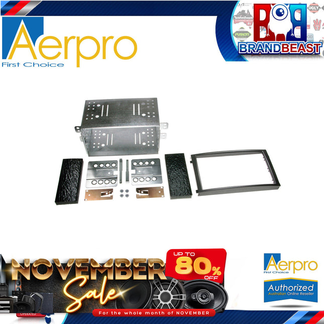 Aerpro FP8060 2-DIN Facia Kit to Suit Ssanyong Rexton