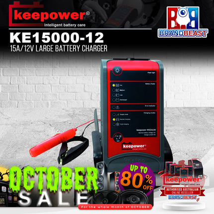 Keepower KE15000-12 15A/12V Large Battery Charger