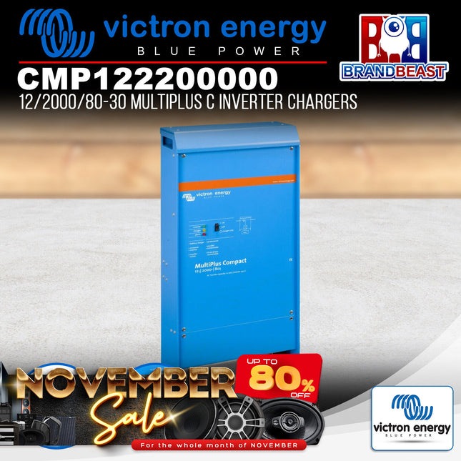 Victron Energy CMP122200000 12/2000/80-30 MultiPlus C Inverter Chargers