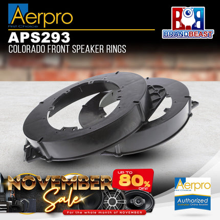 Aerpro APS293 Colorado Front Speaker Rings