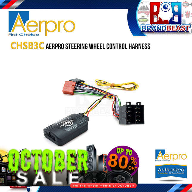 Aerpro CHSB3C Steering Wheel Control Harness Suit Saab 9-3/9-5