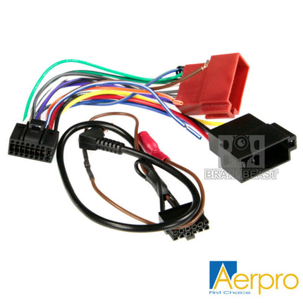 Aerpro APP9JVC3 APP9 Secondary ISO Harness & SWC Patch Lead to Suit JVC Headunit