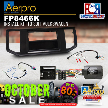 Aerpro FP8466K Single DIN Facia Kit to Suit Volkswagen Crafter 2017-