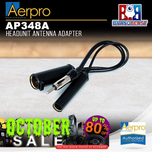 Aerpro AP348A Headunit Antenna Adapter Suit Nissan Various Models