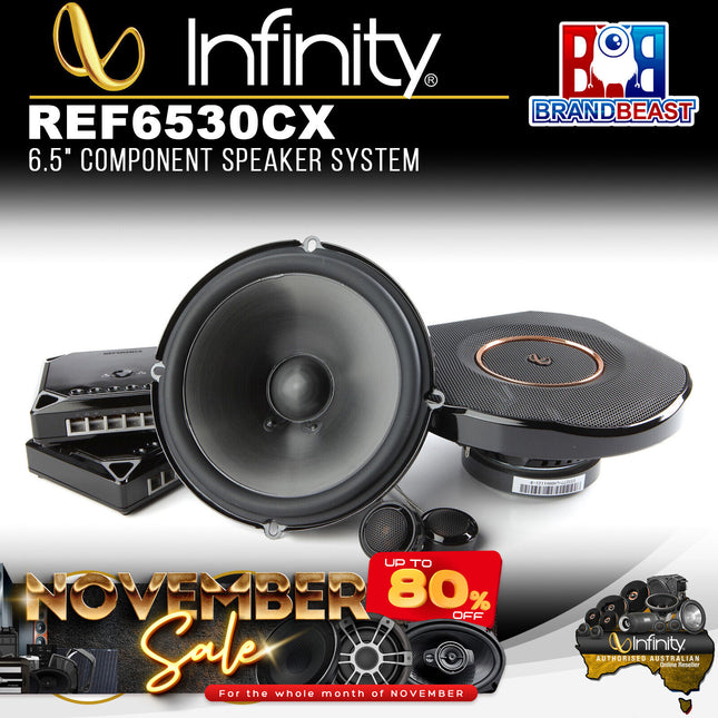 Infinity REF6530CX REFERENCE 6-1/2" (160mm) 270W Component Speaker System