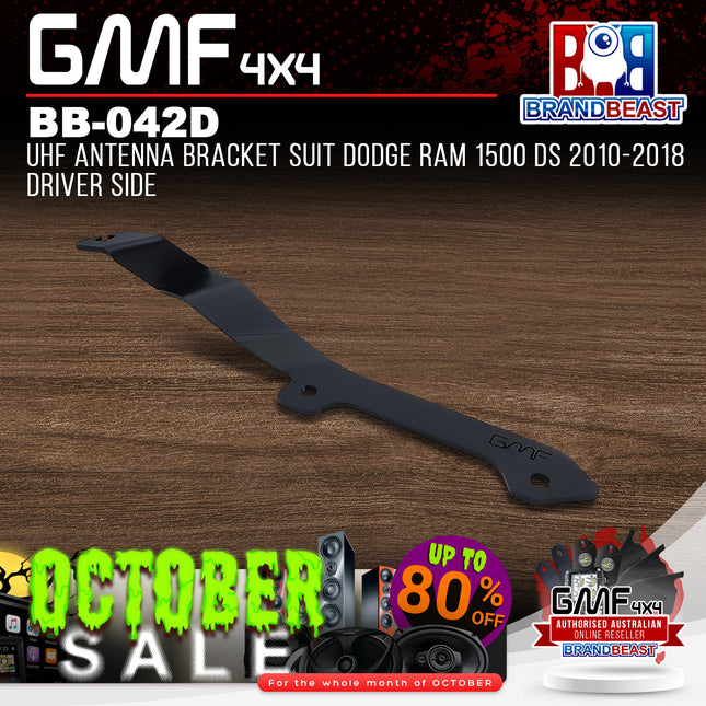 GMF4X4 BB-042D UHF Antenna Bracket Suit Dodge RAM 1500 DS 2010-2018 Driver Side
