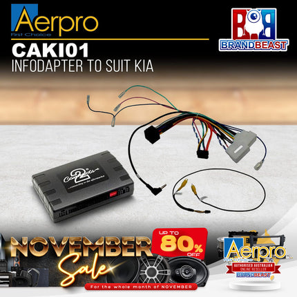 Aerpro CAKI01 AV Infodaptor Control Harness Suit Kia Sorento/Carnival