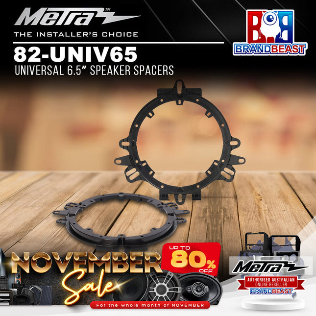 Metra 82-UNIV65 Universal 6.5" Speaker Spacers