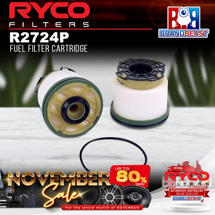 Ryco R2724P Fuel Filter Cartridge