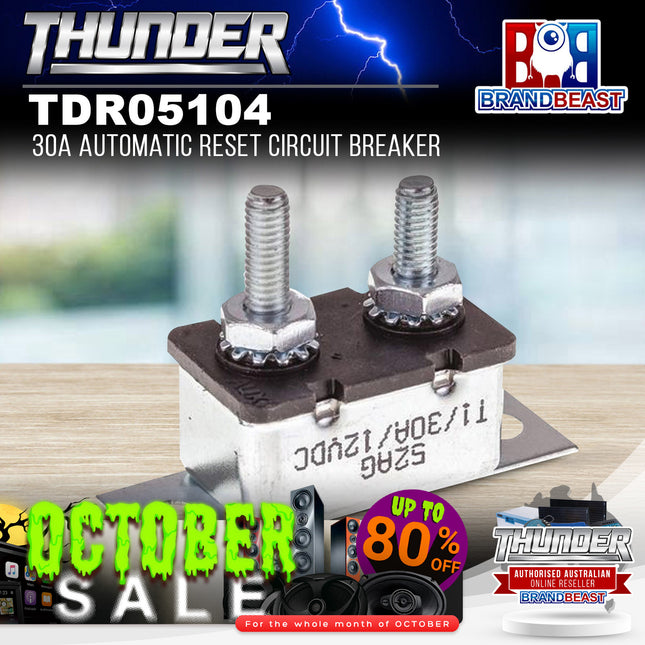 Thunder TDR05104 30A Automatic Reset Circuit Breaker