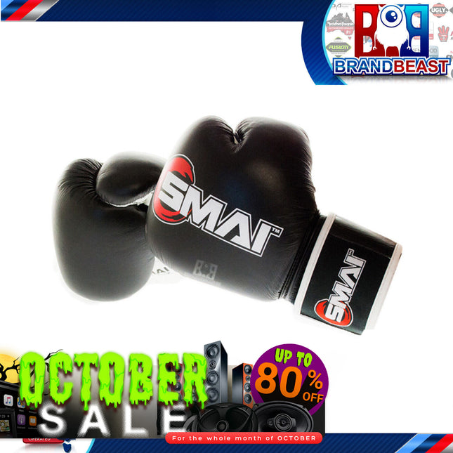 Leather Pro 12oz Boxing Sparring Gloves Mma Punch Bag Mitt Ufc Fight Training