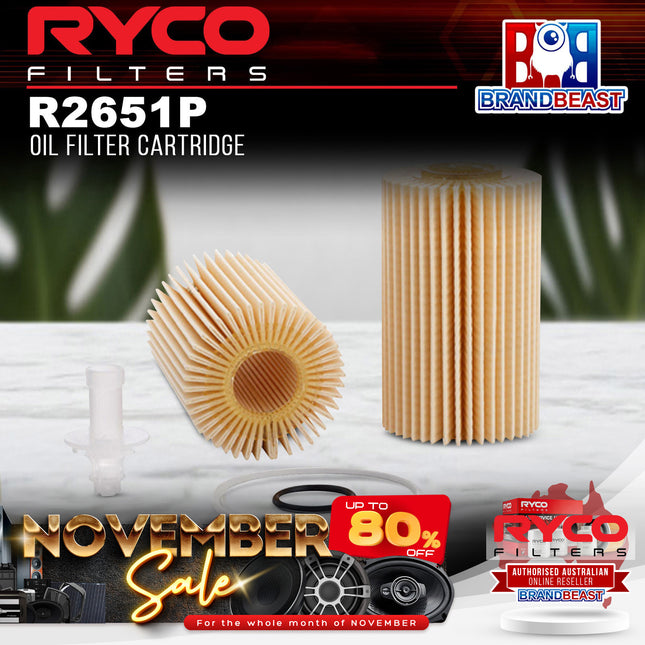Ryco R2651P Oil Filter Cartridge