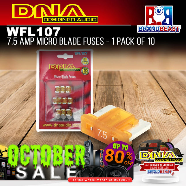 DNA WFL107 7.5 Amp Micro Blade Fuse - 1 Pack Of 10