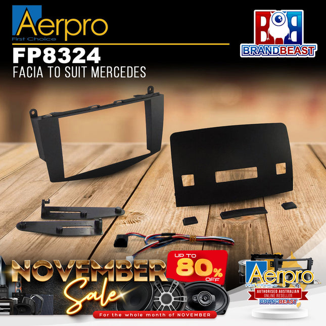 Aerpro FP8324 Facia To Suit Mercedes