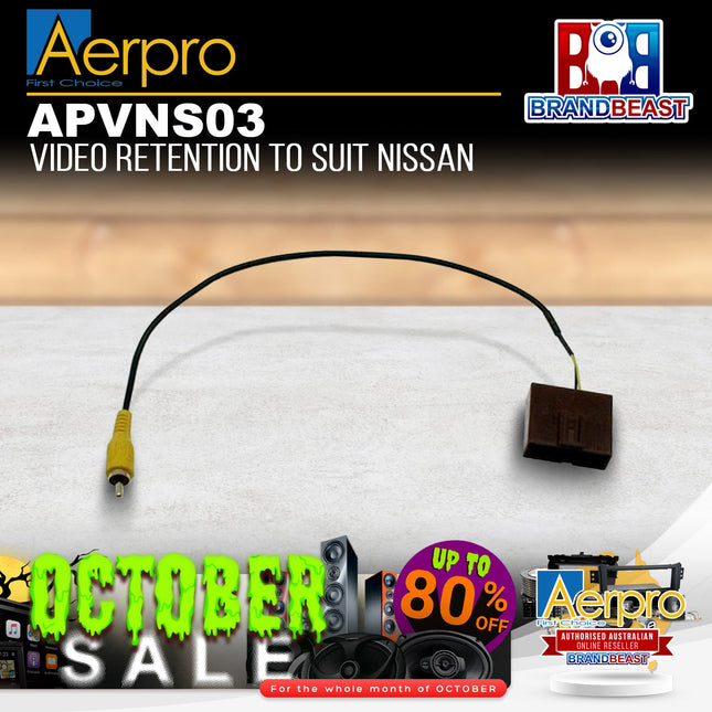 Aerpro APVNS03 Video Retention Harness to Suit Nissan Skyline