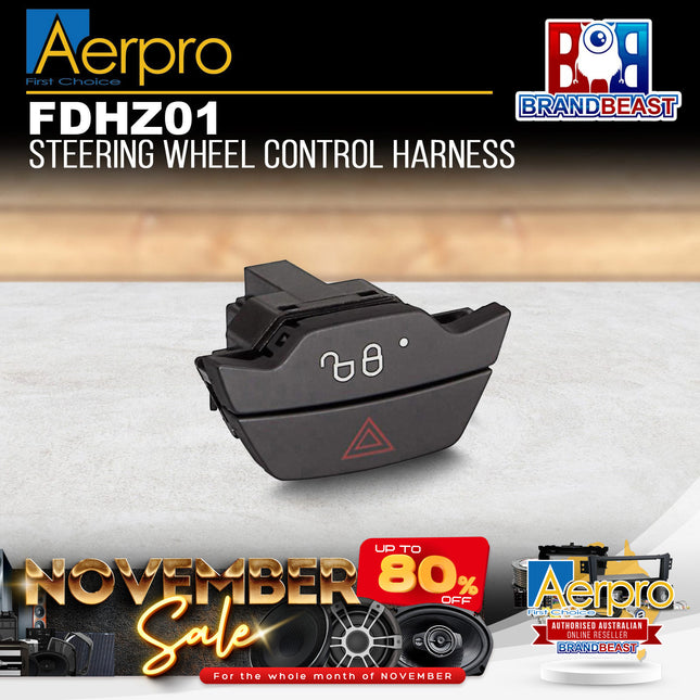 Aerpro FDHZ01 Replacement Hazard Switch Suit Various Ford Models