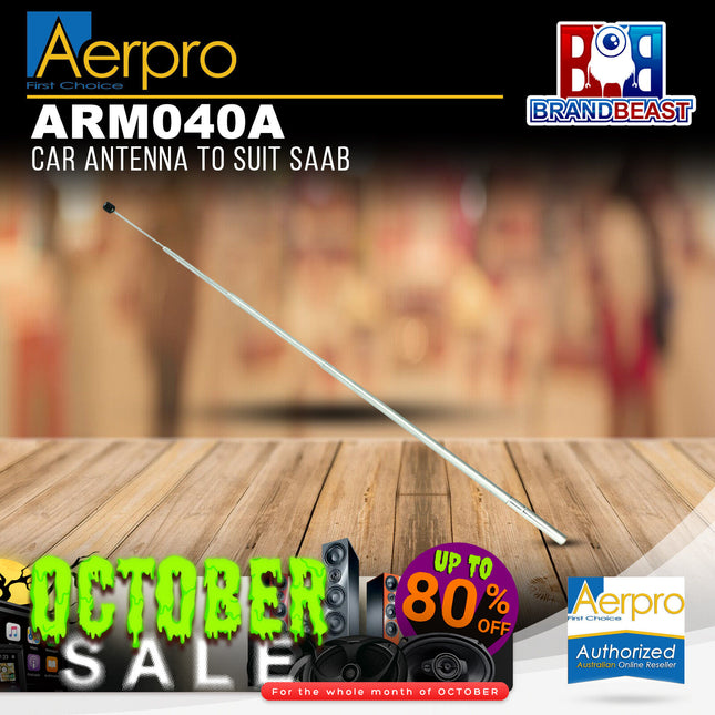 Aerpro ARM040A Car Antenna To Suit Saab