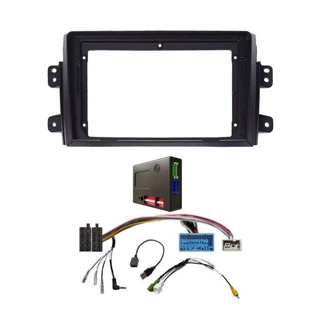 CAC F9SZ26K2 9" Fascia Kit - Suzuki SX4 2007-2013 Dash 2 with Camera Retention