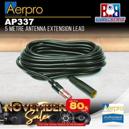 Aerpro AP337 5M Antenna Extension Cable