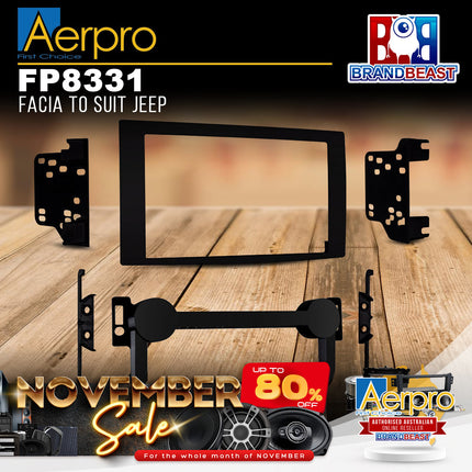 Aerpro FP8331 Facia to Suit Jeep