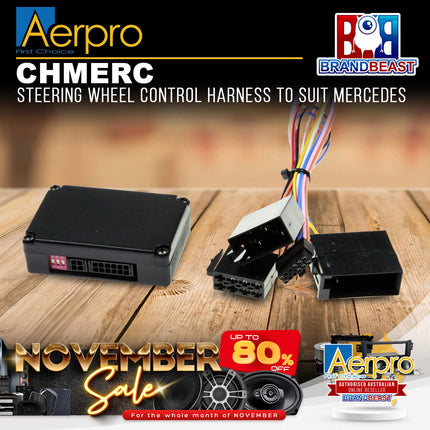 Aerpro CHMERC Steering Wheel Control Harness to Suit Mercedes