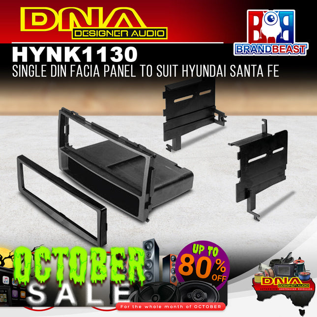 DNA HYN-K1130 Single DIN Fascia Panel to Suit Hyundai Santa Fe