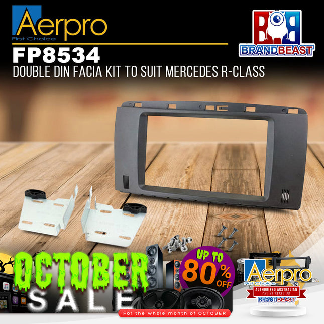 Aerpro FP8534 Double DIN Facia Kit to Suit Mercedes R-Class