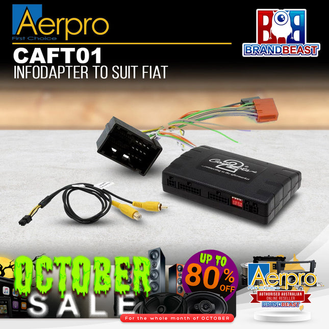 Aerpro CAFT01 AV Infodaptor Suit Fiat Ducato 2015-ON