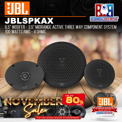 JBL Arena X 6.5" Woofer - 3.5" Midrange Active Three Way Component System