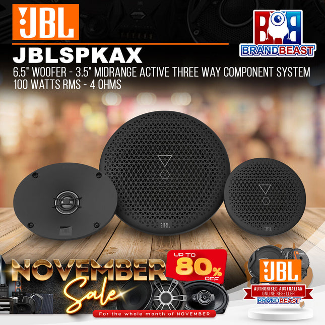 JBL Arena X 6.5" Woofer - 3.5" Midrange Active Three Way Component System