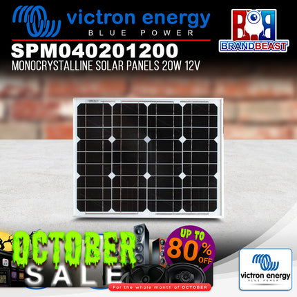 Victron Energy SPM040201200 Monocrystalline Solar Panels 20W 12V 440 x 350 x 25mm
